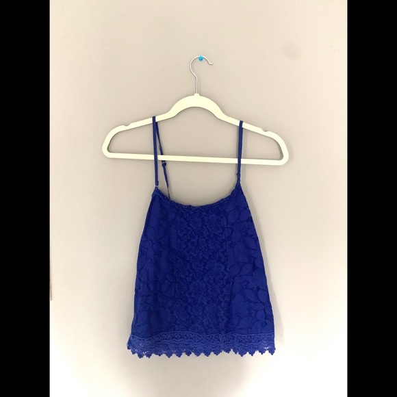 blue tank top - Picture 1 of 1